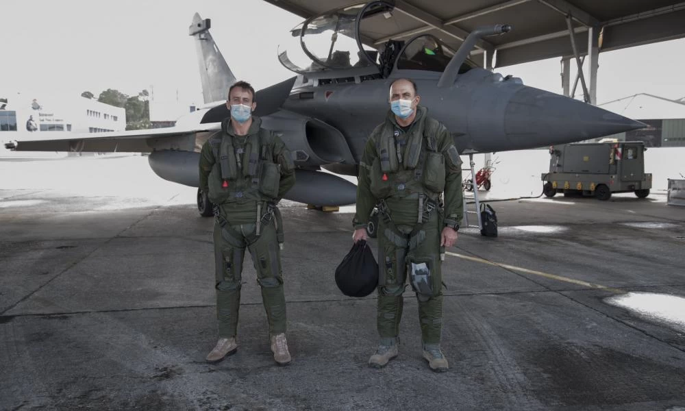 Πέταξε με Rafale ο Αρχηγός του Γενικού Επιτελείου Αεροπορίας